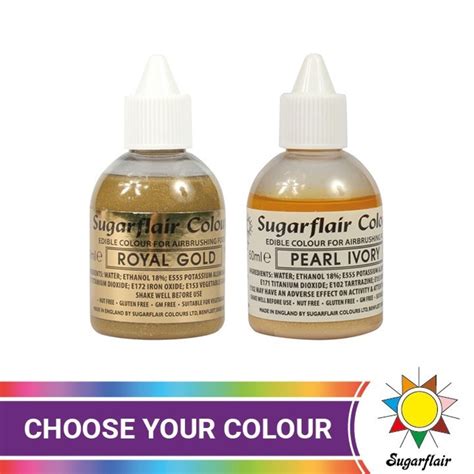 Sugarflair Airbrush Colours Culpitt