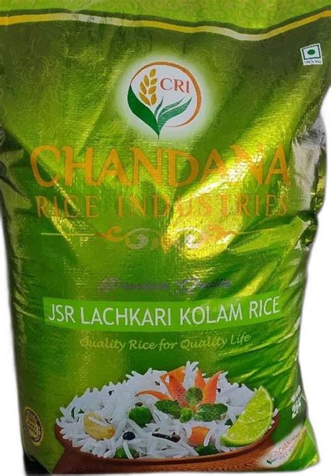 JSR Lachkari Kolam Sortex Rice Packaging Type Bag Packaging Size 25