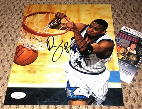 Penny Hardaway Autographed Memorabilia Signed Photo Jersey