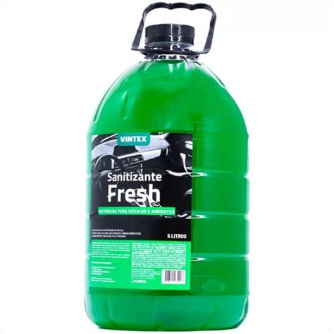 Odorizador Cheirinho Para Carro Sanitizante Fresh Vintex 5l