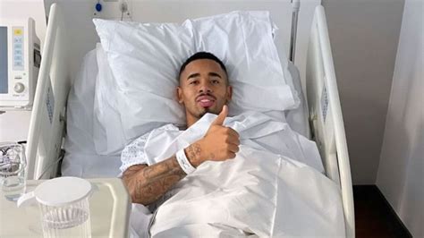 Gabriel Jesus Sends Message To His Fans After Surgery Just Arsenal News