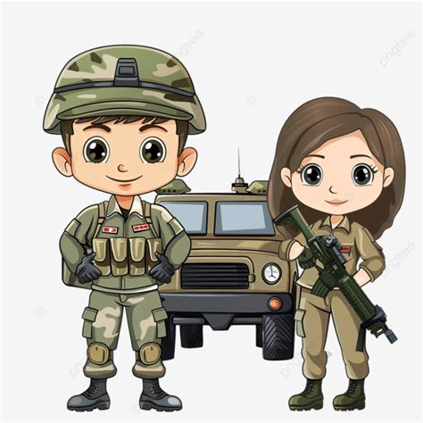 Ex Rcito Soldado Em Personagem De Desenho Animado Uniforme Descubra A