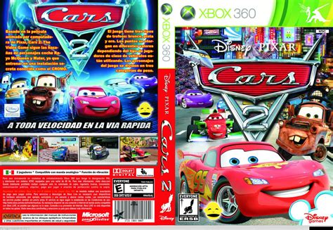 Capa Cars 2 Xbox 360 - Gamecover | Capas customizadas para DVD e Bluray