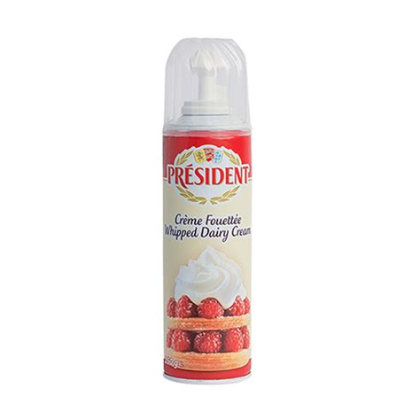 Crema Chantilly En Aerosol President 250gr Superseis Online