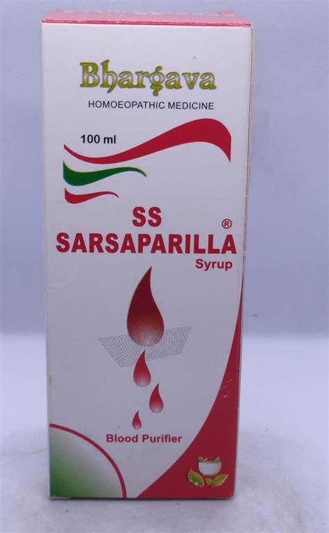 Bhargava S S Sarsaparilla Syrup 100ml Amazon In Health Personal Care