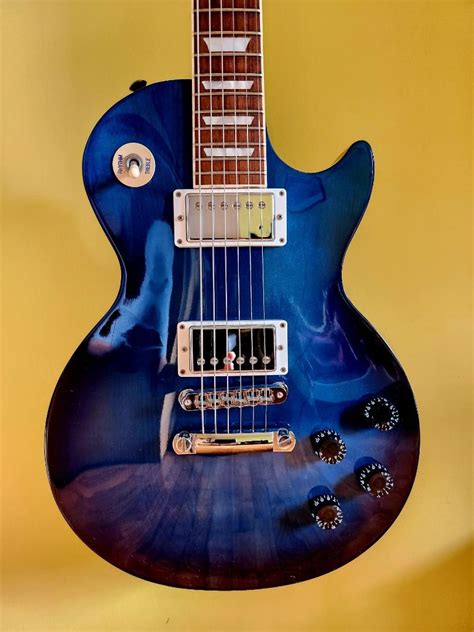 Gibson Les Paul Studio Classic 60 Manhattan Blue Hobbies And Toys