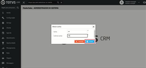 Cross Segmentos TOTVS CRM Automação de Força de Vendas SFA Web