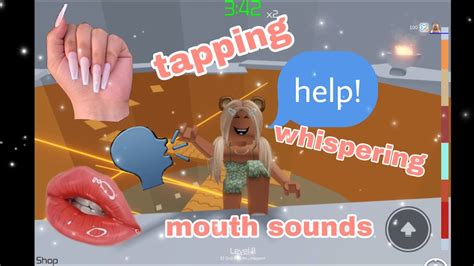 Roblox Asmr Playing Toh Mouth Sounds Whispering And Tapping Youtube