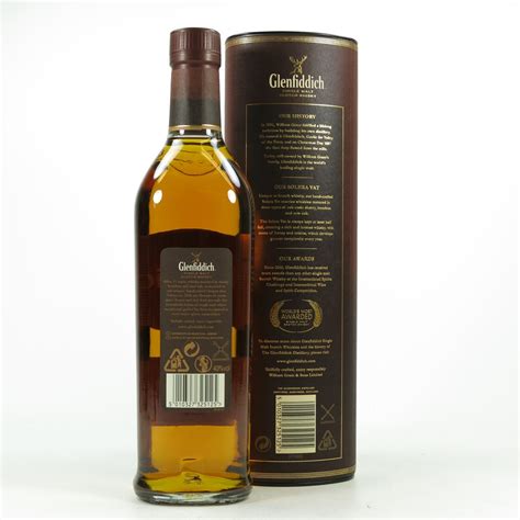 Glenfiddich 15 Year Old Solera Reserve Whisky Auctioneer