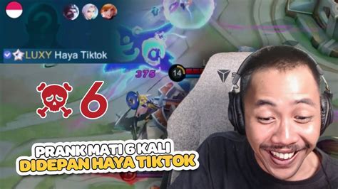 Prank Mati X Di Depan Haya Tiktok Semuanya Ketar Ketir Mobile