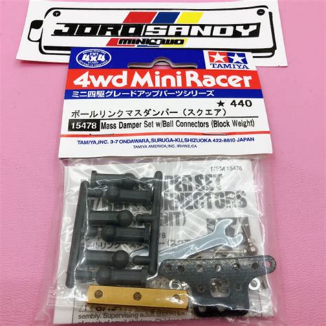 Jual 15478 Tamiya Mass Damper Set Block With Ball Connector Kab