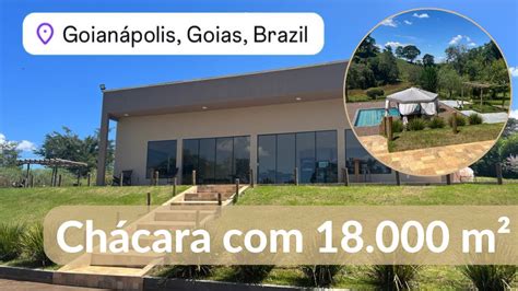 Propriedade Exclusiva em Goianápolis Casa de Campo 5 Represas