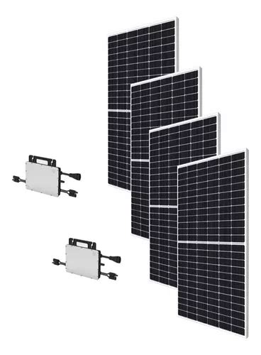 Kit De Paneles Solares 2 Kw Para Interconexion A 110 127 V Meses