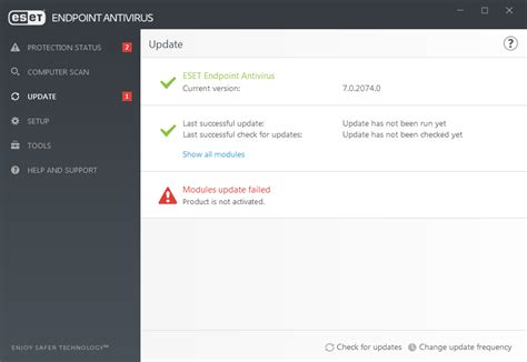 Updating The Program Eset Endpoint Antivirus Eset Online Help