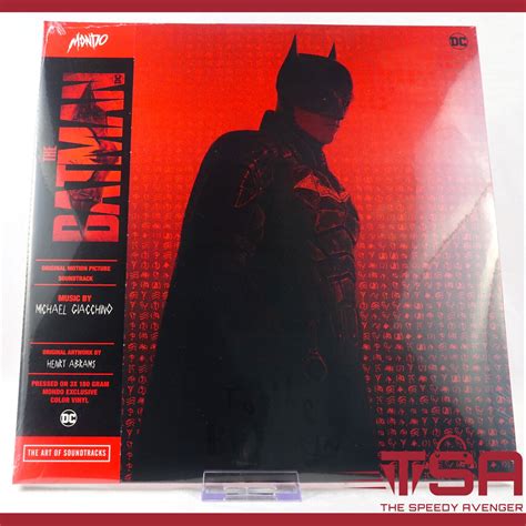 IN HAND MONDO THE BATMAN Original Motion Picture Soundtrack 3XLP 180