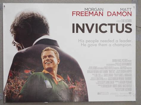 Invictus Movie Poster