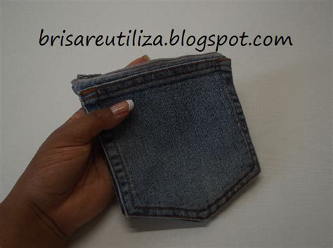 Ecobrisa Manualidades Monedero De Jeans O Vaqueros