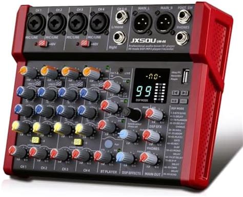 Amazon JXSOU UM 68 ZZ1 Audio Mixer 10 Channel DJ Mixer Sound