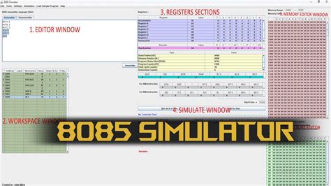 Microprocessor 8085 Simulator Assembly Language Program Compilation