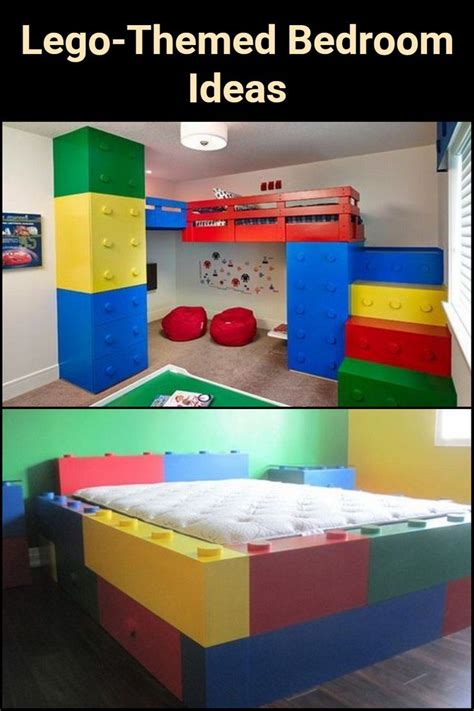 8 Best Lego Themed Bedroom Ideas Lego Themed Bedroom Bedroom Themes Lego Bedroom