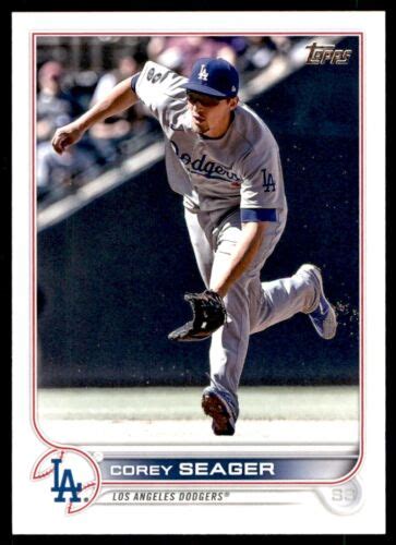 Topps Corey Seager Los Angeles Dodgers Ebay