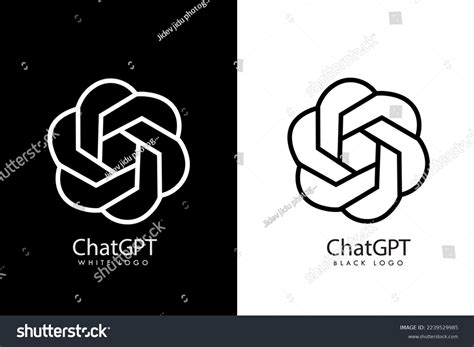 Chatgpt Black Logo White Logo: เวกเตอร์สต็อก (ปลอดค่าลิขสิทธิ์ ...