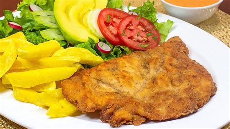 MILANESA DE POLLO Facil y Rapida Sazón y Corazón YouTube