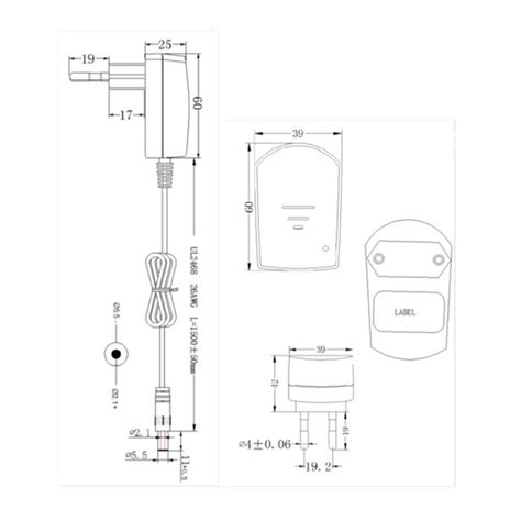 Fuente De Alimentación Conmutada Universal Compacta 12v Dc 300ma Con