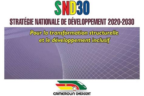 Strategie Nationale De Developpement Et Nouveau Programme