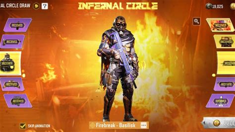 Infernal Circle Draw Legendary Firebreak Buying Full Lucky Draw