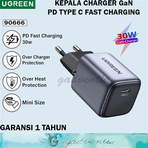 Jual Ugreen Kepala Gan Watt Charger Adaptor Nexode W Super Ultra