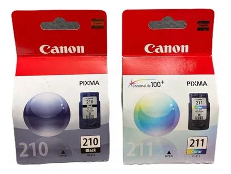 Kit De Tintas Canon Pg Negra Cl Color Env O Gratis