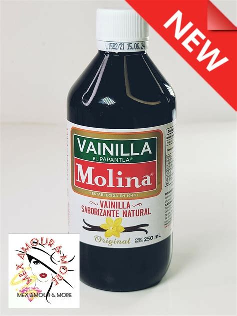 Pack Molina Mexican Vanilla Blend Extract Original Vainilla Fl Oz