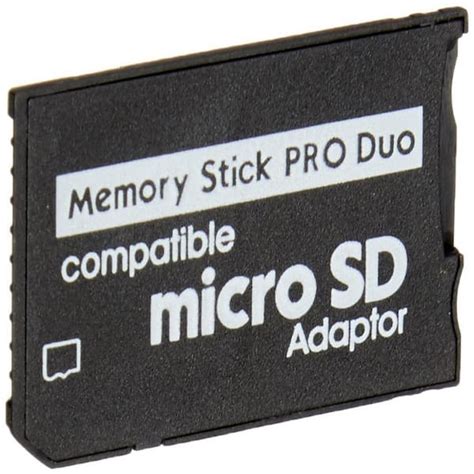 Sanoxy Single Slot Microsdhc Micro Sd To Memory Stick Pro Duo Adaptor Sanoxy Dsv Ms Duo 1slt