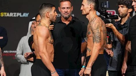 Ilia Topuria Vs Max Holloway Por La Ufc Horario De Argentina Y