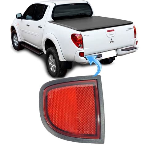 DEFLETOR TRASEIRO MITSUBISHI L200 TRITON LE OLHO DE GATO Shopee Brasil