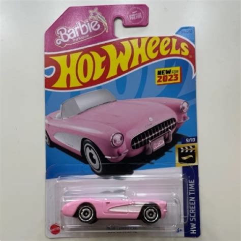 Barbie Toys Hot Wheels Barbie The Movie Pink Corvette Poshmark