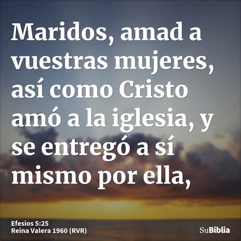 Efesios 5 25 Biblia