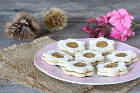 FROLLINI CON FARINA DI CASTAGNE E Confettura Leggeri E Delicati