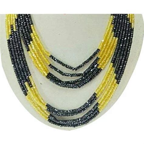 Cz Beads Necklace At Best Price In Jaipur By N A Gems And Jewellers