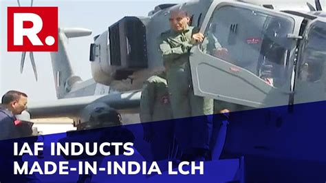 LCH Prachand Gives India The Edge Says Defense Minister Rajnath