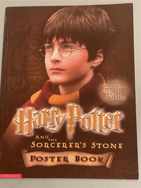 Harry Potter And The Sorcerers Stone Poster Book