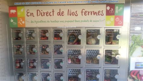 Les L Gumes En Distributeurs Automatiques A Fonctionne Ici