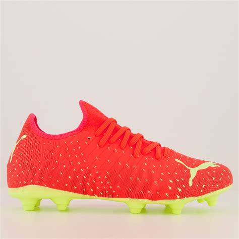 Chuteira Puma Future Z 4 4 FG AG BDP Campo Coral FutFanatics