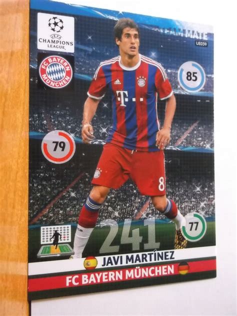 Karta Panini Chl Berlin Javi Martinez Allegro Pl