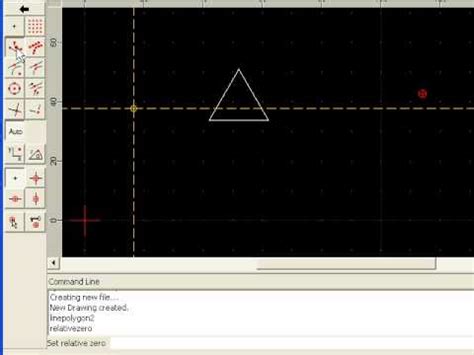 Tutorial QCAD 19 De 32 Zero Relativo YouTube