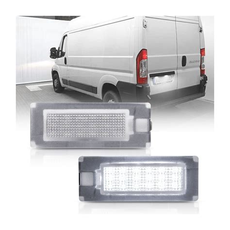 Pack 2 modules LED plaque arrière Fiat Ducato Peugeot Boxer Citroen