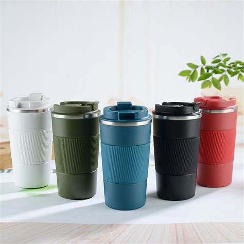 380ml 510ml Double Wall Vacuum Stainless Steel Travel Coffee Mug