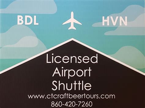 AIRPORT SHUTTLE | CT Craft Beer Tours