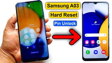 Samsung Galaxy A03 Hard Reset Samsung Galaxy A03 Sm A035f Factory Resetpin Unlock Without